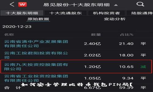 如何安全管理比特币钱包PIN码？
